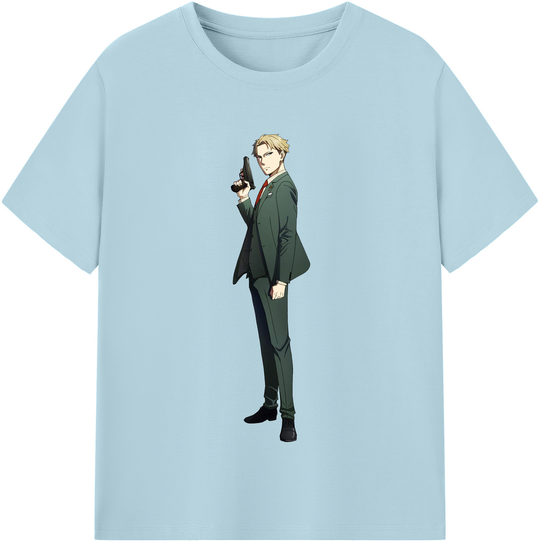（画像用） SPY×FAMILY间谍家家酒 綿100％半袖Tシャツ（フロントプリント）